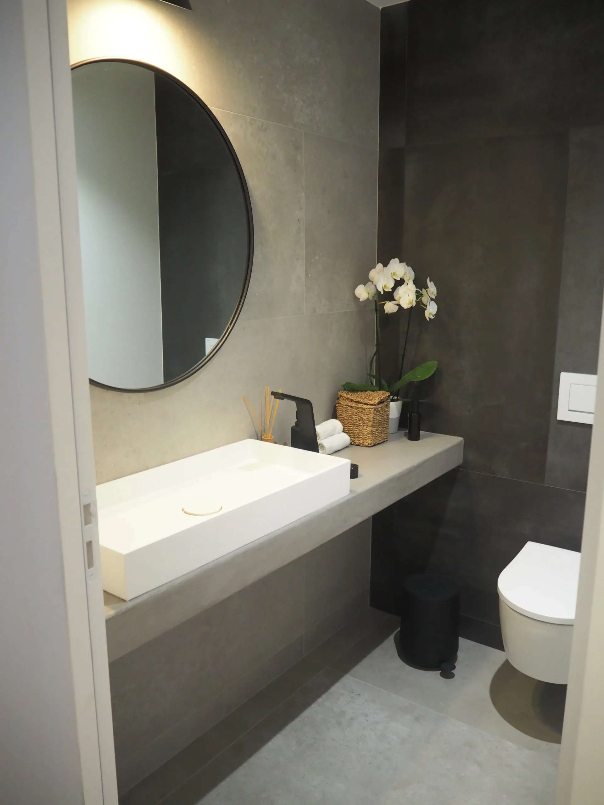 béton ciré à La Chaize‑le‑Vicomte Galipaud